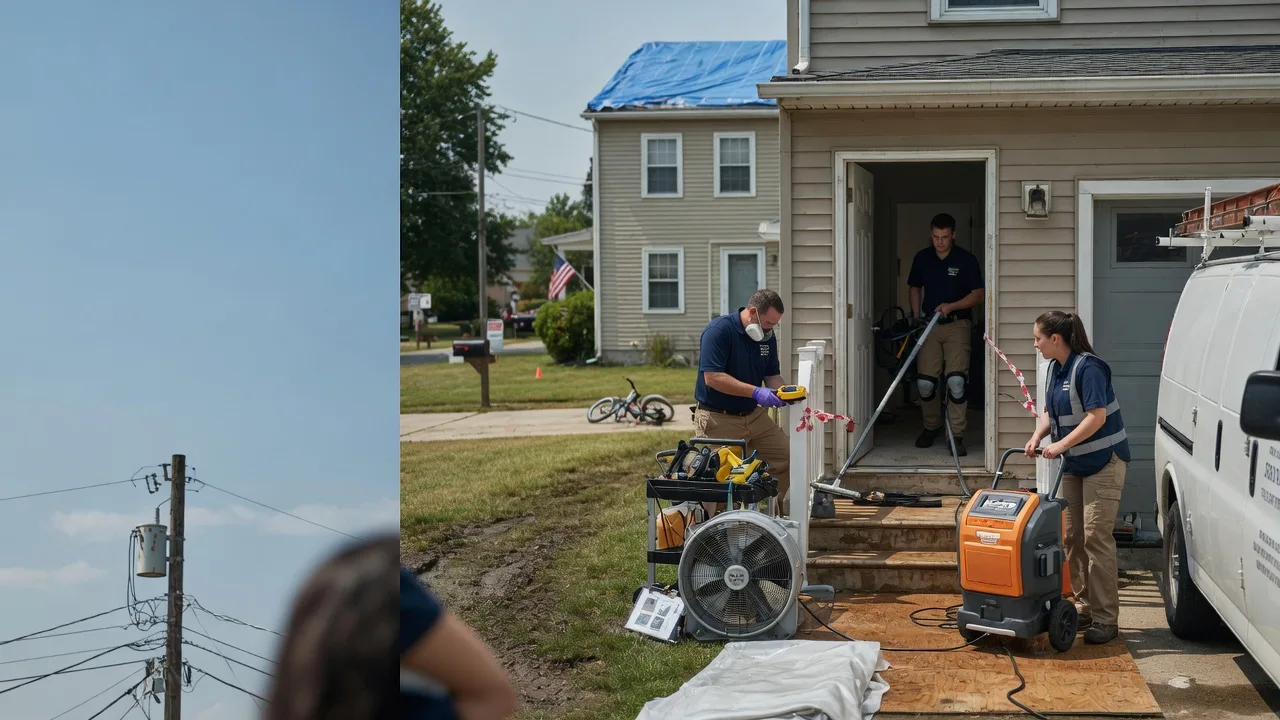 Water Damage Repair in Quantico, MD near me